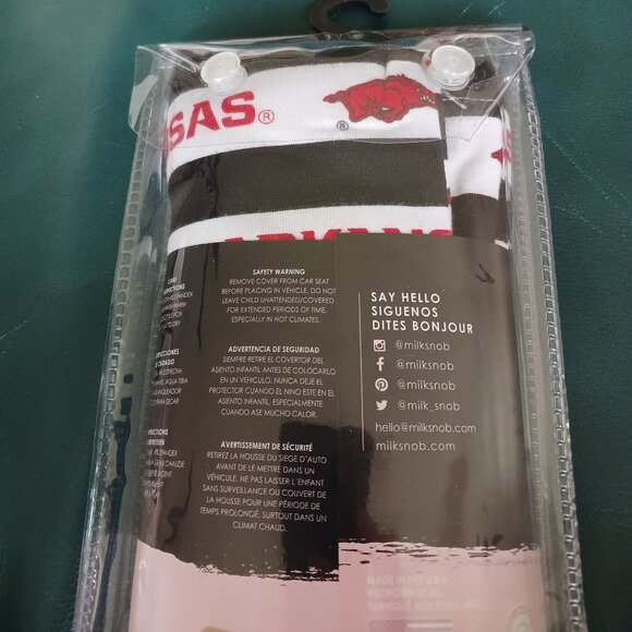 Rare MILK SNOB University of Arkansas Woo Pig Razorback Cover NEW Shark Tank LE - Picture 3 of 3